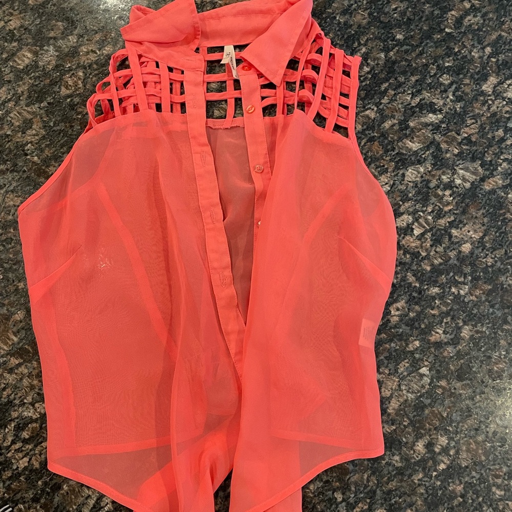 Sheer Crop Top